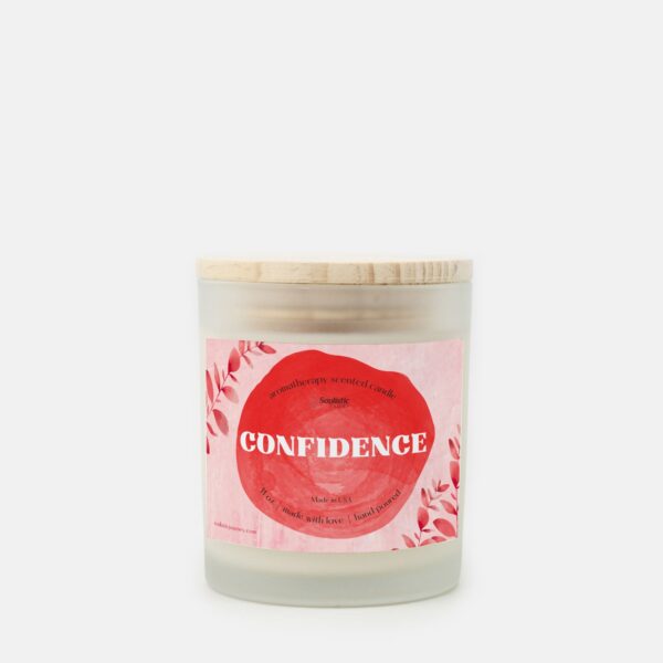 Confidence Candle Frosted Glass