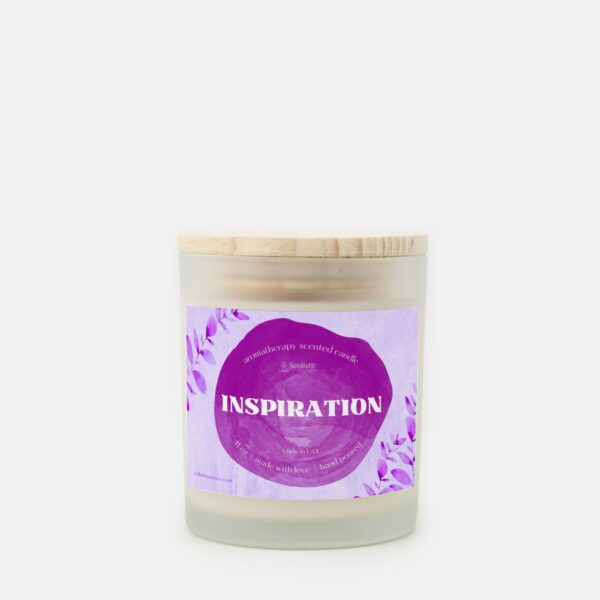 Inspiration Candle Frosted Glass
