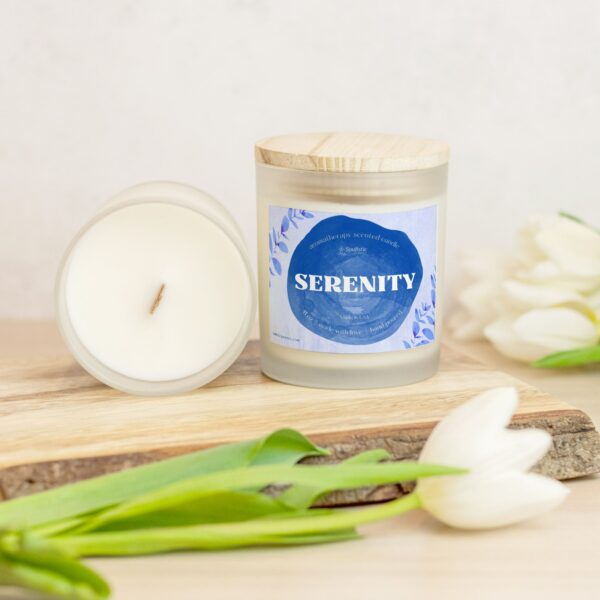 Serenity Candle Frosted